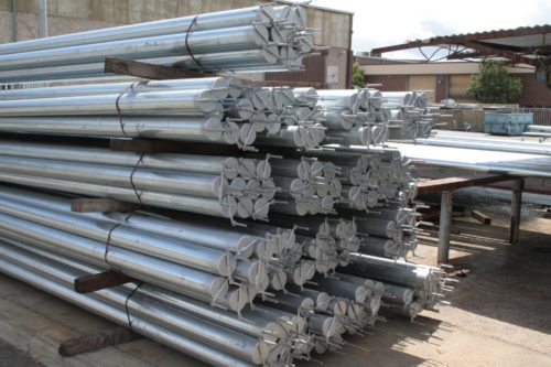 a display of power pole types from G&S Industries