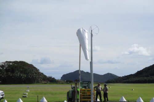 wind indicator pole